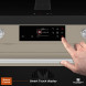 Elementi di Cucina IM9034-TSF-MZ-S inductie taupe stone falk fornuis