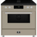 Elementi di Cucina IM9034-TSF-MZ-S inductie taupe stone falk fornuis