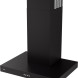 Etna AB260ZT strakke wand afzuigkap - zwart - 60 cm.