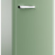 Etna KVV7154GRO groene koelkast - retro jaren 50 koelkast