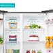 ETNA AKV6178IRVS interieur met MultiFlow360 koelsysteem en gevulde schappen