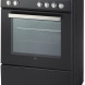 Etna FIV560ZWA inductie fornuis - zwart - 2-fasen aansluiting