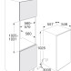 ETNA VD8102DNF technische tekening met installatieafmetingen en aanzichten