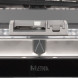 ETNA VW542B vaatwasser bovenaanzicht geopend met blauwe bovenlade en interieur zichtbaar