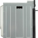 Exquisit EBE60-2 oven, linkerzijkant met deur gesloten en bedieningsgrepen zichtbaar