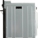 Exquisit EBE60-2 oven, frontaanzicht met geopende deur en zwarte handgrepen