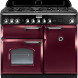 Falcon CLASSIC DELUXE 100 GAS CRANBERRY fornuis - 100 cm breed