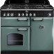 Falcon CLASSIC DELUXE 100 GAS MINERAL GREEN fornuis - 100 cm breed
