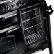 CLASSIC DELUXE 100 GAS ZWART Falcon fornuis - Gas