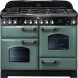 Falcon CLASSIC DELUXE 110 GAS MINERAL GREEN fornuis - 110 cm breed