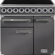 Falcon DELUXE 900 INDUCTIE SLATE fornuis - 90 cm breed
