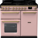 Roze inductiefornuis Falcon 100 cm – Estel Deluxe met dubbele oven