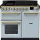 Falcon Estel Deluxe 100 inductiefornuis Misty Blue – modern blauw fornuis met inductiezones