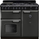Falcon Classic Deluxe 2026 100 Gas fornuis, vooraanzicht met 5 gasvlammen, 2 ovens en bedieningspaneel