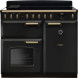 Falcon Classic Deluxe 2026 100 Inductie fornuis vooraanzicht met dubbele oven en inductiekookplaat