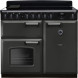 Falcon Classic Deluxe 2026 100 Inductie fornuis vooraanzicht met twee ovens en inductiekookplaat