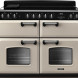 Falcon CLDLO110DFPGBL/AB_E1 crèmekleurig model met zwart bedieningspaneel