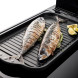 Falcon CLDL90EIPHTH/AB gridplaat met gegrilde vis en citroenschijven