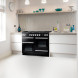 Verwarmingslade Falcon Nexus 110 geopend met gebakken voedsel