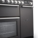 Falcon Nexus 2026 100 fornuis linkerovenklep geopend interieur korven en roosters zichtbaar