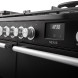 Falcon NEXO110DFSTST/CM_E1 fornuis, detail bedieningspaneel en gaspitten wit