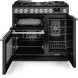 Falcon Nexus 2026 90 Gas gaskookfornuis geopend met beide ovendeur en oven-interieur zichtbaar