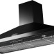 Falcon Plus 90 zwart afzuigkap - wand afzuigkap - 90 cm. breed