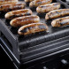Falcon PROP90FXDFSL/C_EU fornuis grillplaat met gegrilde worstjes