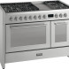 Atag FG1211DA fornuis rvs