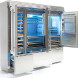 De Fhiaba XS8990FR side-by-side koelkast behoort tot de X-PRO serie en is daarmee geheel naar wens samen te stellen.
