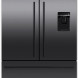 Fisher & paykel RF540ADUSB5 side-by-side koelkast - blacksteel