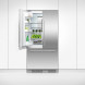 Fisher & paykel RS90A2 inbouw side-by-side koelkastside-by-side koelkast