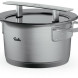 Fissler Phi Collection kookpan 20cm vooraanzicht geïsoleerd op witte achtergrond