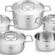 Fissler PURE COLLECTION SET 5 PCS pannenset - Rvs