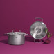 PURE COLLECTION SET 5 PCS pannenset - Rvs