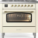Fratelli F09CNM3/AWB fornuis - 90 cm breed