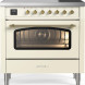 Fratelli FBI095NM3/AWB fornuis - 90 cm breed