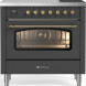 Fratelli FBI095NM3/MGB fornuis - 90 cm breed