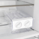 Frilec BREMEN295-NF-040CDI koelkast vrieskast, transparante eierbak in koelkastinterieur