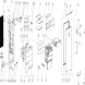 Frilec BREMEN295-NF-040CDI koelkast vrieskast, onderdelenschema en assemblagediagram