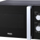 Frilec LMW9820B magnetron deur volledig geopend met interieur en magnetrongolfplaat