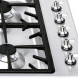 De bediening van de Smeg GKIC95-3 zit links en is voorzien van de kenmerkende SMEG knoppen.
