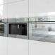 V-Zug Combair V2000 60 inbouw oven - Platinum spiegelglas