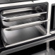 Bij de Siemens HB36D575 worden diverse stoomschalen e.d. meegeleverd