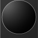Hisense WF7I1248BBR/BLX wasmachine vooraanzicht met digitaal display en bedieningspaneel