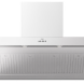 Ilve AGQ120/SS wand afzuigkap - schuin anti-hoofdstoot - 120 cm. breed
