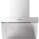 Ilve AGQ60/SS wand afzuigkap - schuin anti-hoofdstoot - 60 cm breed