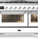 ILVE M127DNE3/WH fornuis - 120 cm breed