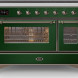 ILVE MI127NE3/EG inductiefornuis groen met bronzen handgrepen en details