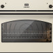 OV90SNE3/AW ILVE oven - Standaard nishoogte 60 cm
